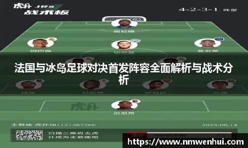 法国与冰岛足球对决首发阵容全面解析与战术分析